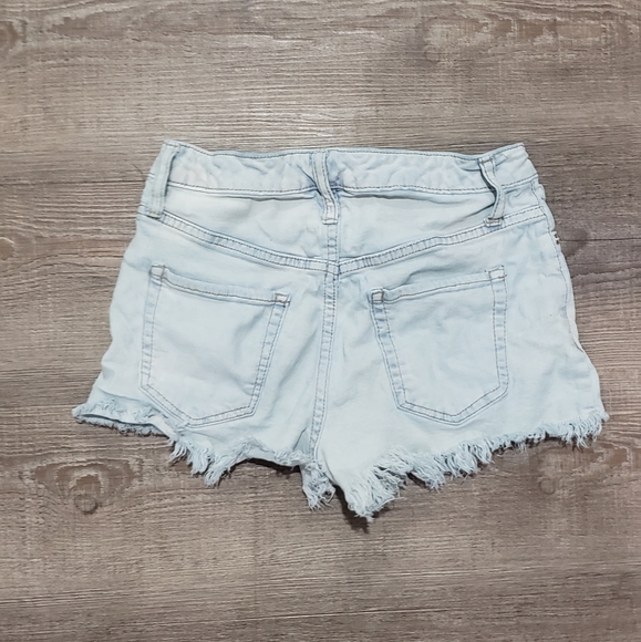 Wild fable short shorts 3 inch frayed edges size 00 - Picture 2 of 4